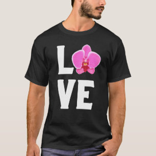 Orchid Blume Orchidologie Liebe Art T-Shirt
