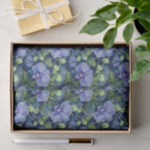Orchid-Blume Patten Lila Decoupage Seidenpapier (Geschenk)