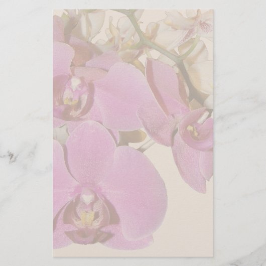 Orchid-Blume-Stationierung Briefpapier (Vorderseite)
