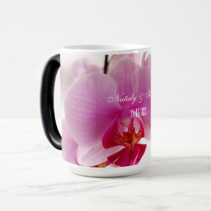 Orchid-Blume Verwandlungstasse