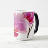 Orchid-Blume Verwandlungstasse (VorderseiteRechts)