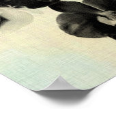 Orchid Blush Panels III Poster (Ecke)