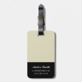 Orchid Blush Panels IV Gepäckanhänger (Rückseite vertikal)