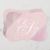 Orchid Blush Vielen Empfang Cards Einladung (Vorne/Hinten)