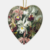Orchid Botanic Print Keramikornament (Links)
