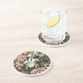 Orchid Botanic Print Untersetzer (Seite)