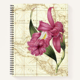 Orchid Botanical Explorer-Notebook Notizblock