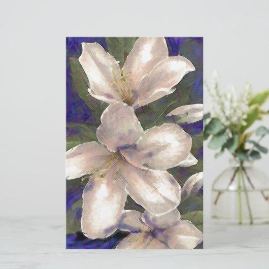 Orchid Briefpapier (Stehend Vorderseite)