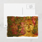 Orchid Buddha Postkarte (Vorne/Hinten)