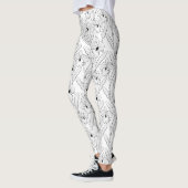 Orchid , Cattleya , Skizze Leggings (Links)