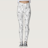 Orchid , Cattleya , Skizze Leggings (Vorderseite)