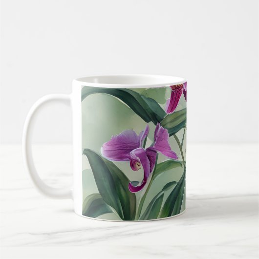 Orchid Coffee Tasse (Links)