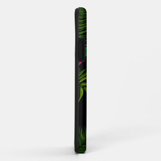 Orchid-Dschungelmuster Case-Mate iPhone Hülle (Hinten/Rechts)