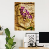 Orchid - einfach herrlich poster (Heimbüro)