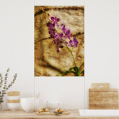Orchid - einfach herrlich poster (Küche)