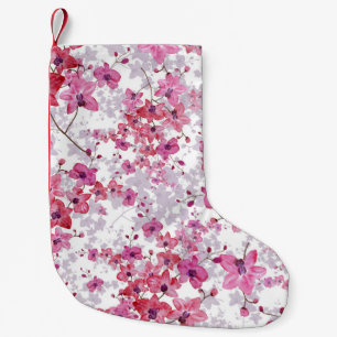 Orchid: Einmalige rote Schönheit. Kleiner Weihnachtsstrumpf