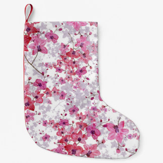 Orchid: Einmalige rote Schönheit. Kleiner Weihnachtsstrumpf