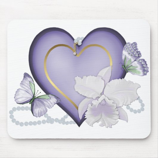 Orchid Elegance Mousepad (Vorne)