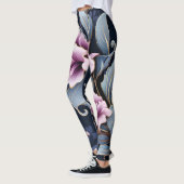 Orchid Elegance: Petals in Harmonie Leggings (Links)