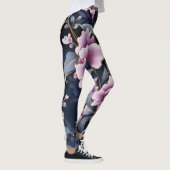Orchid Elegance: Petals in Harmonie Leggings (Rechts)