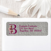 Orchid Elegant Monogram, erste B-Adresse (Insitu)