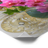 Orchid-Eleganz-Poster Poster (Ecke)