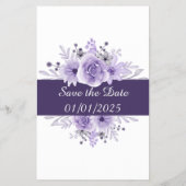 Orchid Er sagte, sie sagte Duschspielkarte Flyer (Hinten)