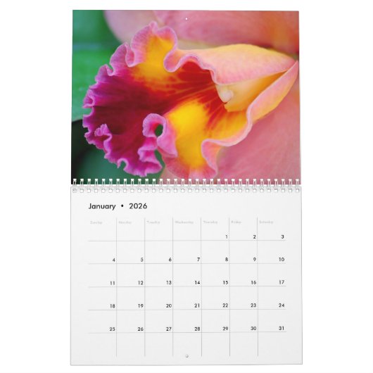 Orchid Extravaganza Kalender (Jan 2026)