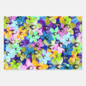 Orchid Extravaganza Wasserfarbe, Geschenkgutblätte Geschenkpapier Set (Vorderseite 2)