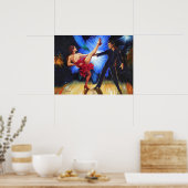 Orchid Fire Poster (Küche)