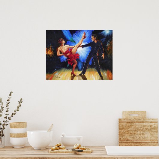 Orchid Fire Poster (Küche)