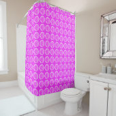 Orchid Floral Light Passion Blume Duschvorhang (Beispiel)