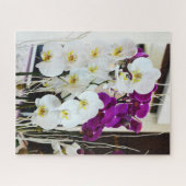 Orchid flowers floral foto puzzle (Horizontal)