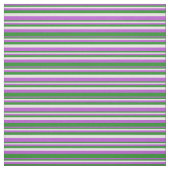 Orchid, Forest Green und White Pattern Stoff (Muster)