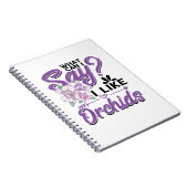 Orchid Gardening Notizblock (Rechte Seite)