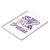 Orchid Gardening Notizblock (Linke Seite)