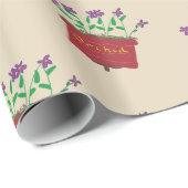 Orchid Geschenkpapier (Rolleneckpunkt)