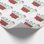 Orchid Growing Geschenkpapier (Ecke)