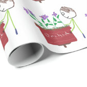 Orchid Growing Geschenkpapier (Rolleneckpunkt)