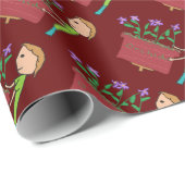 Orchid Growing Geschenkpapier (Rolleneckpunkt)