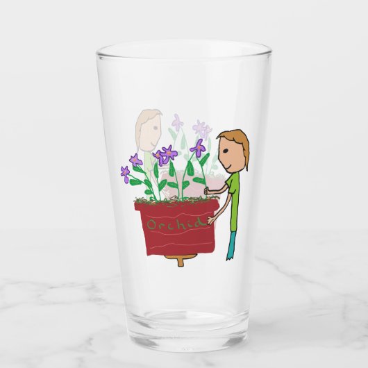 Orchid Growing Glas (Vorderseite)