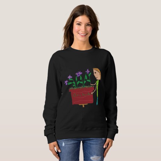 Orchid Growing Sweatshirt (Vorne ganz)