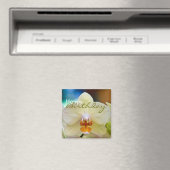Orchid - Happy Birthday Magnet (In Situ (Geschirrspüler))