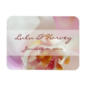 Orchid Heart Magnet (Horizontal)