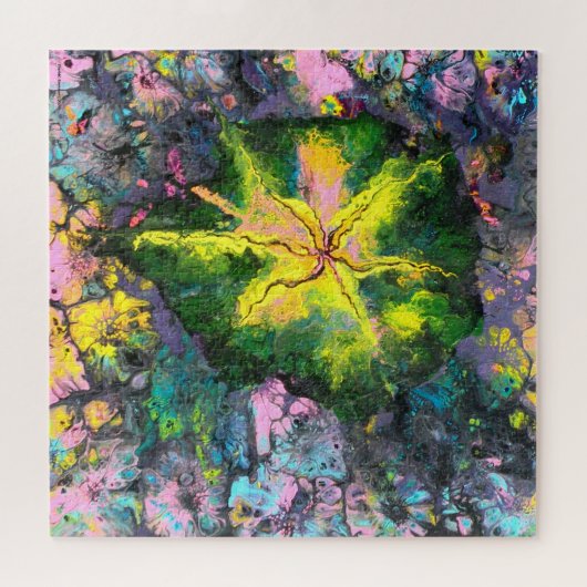 Orchid In Blooms Poster Puzzle (Horizontal)