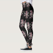 Orchid Insanity in schwarz Leggings (Links)
