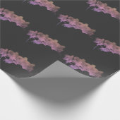 Orchid Ipanema shadow auf dunklem Hintergrund Geschenkpapier (Ecke)