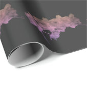 Orchid Ipanema shadow auf dunklem Hintergrund Geschenkpapier (Rolleneckpunkt)