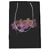 Orchid Ipanema shadow auf dunklem Hintergrund Mittlere Geschenktüte (Vorderseite)