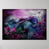Orchid Jungle Art Poster/Print Poster (Vorne)
